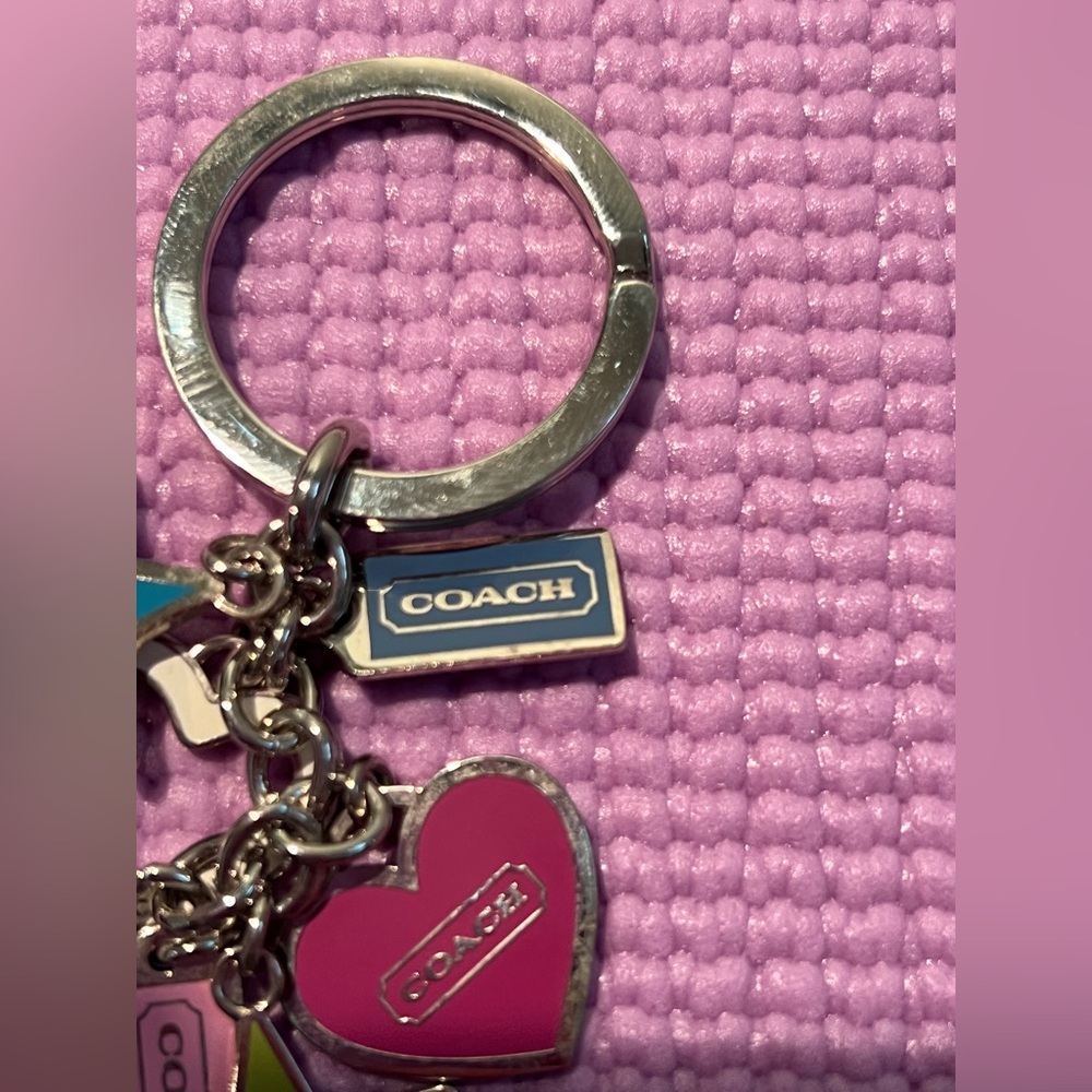Coach Multicolor Keychain with Charms - Picture 4 of 6